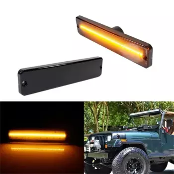 2 шт., светодиодные габаритные огни для Jeep Wrangler YJ 1987-1995