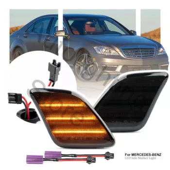 2 шт., светодиодные габаритные огни для Mercedes Benz 2010 2011 2012 2013 W207 E350 E550 2D 4D 2010- 2013