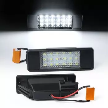 2 шт., светодиодные лампы для номерного знака Mercedes Benz Vito W639 / Sprinter 906 / Viano W639