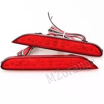 2 шт., светодиодные лампы для заднего бампера Nissan Leaf Pathfinder Rogue X-Trail X Trail JX35 QX56 Qashqai 2014