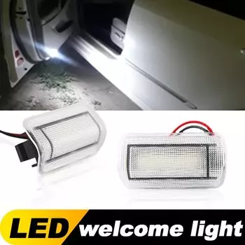 2 шт. светодиодные лампы освещения дверей автомобиля для Toyota Camry Sienna Avalon Tundra Venza Highlander 4Runner Land Cruiser 81230-30200