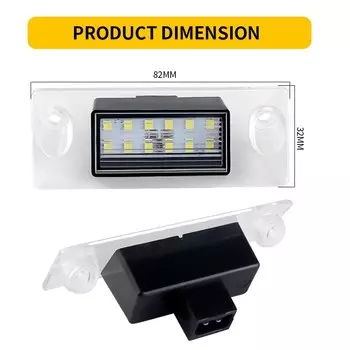 2 шт. светодиодные лампы освещения номерного знака для Audi A3 A4 B5 96-01 S5 B5 S3/Sportback 97-03 A4/S4 Avant A4/S4 Avant 95-99