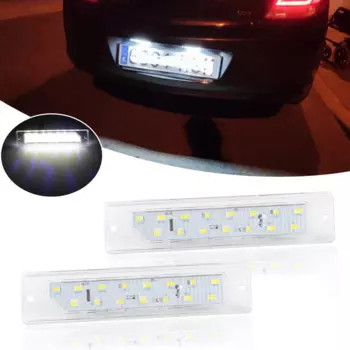 2 шт. светодиодные лампы освещения номерного знака для 1994-2002 Fiat Ducato, Peugeot Boxer Manager и Citroen Jumper Relay Bus Box 203