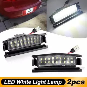 2 шт. светодиодные лампы освещения номерного знака для Mazda 2 Mx-5 nd Mx5 Miata Roadster 2016 2017 2018 2019 2020 2021-2023 Белый