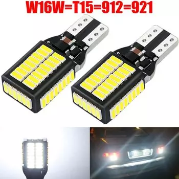 2 шт. светодиодные лампы заднего хода W16W T15 921 Canbus для BMW F12 F13 F06 E65 E66 E67 F01 F02 F03 F04 X3 E83 X3 F25 X5 E70 Z4 E89