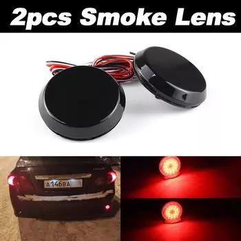 2 шт. светодиодные отражатели заднего бампера для Toyota Corolla 2007-2010 для Nissan Qashqai для Pathfinder задний стоп-сигнал