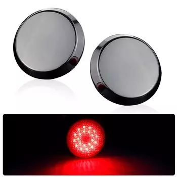 2 шт. светодиодные отражатели заднего бампера для Toyota Corolla 2008-2010 для Nissan Qashqai для Pathfinder задний стоп-сигнал