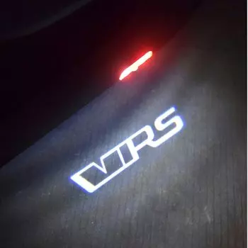 2 шт., Светодиодные проекторы для дверей автомобиля Octavia A5 1Z 2 MK2 2001-2013 2008 2007 2006 2005