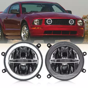 2 шт. светодиодные противотуманные фары для автомобиля 2005-2009 Ford Mustang GT