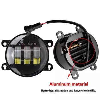 2 шт., светодиодные противотуманные фары для Mitsubishi L200 Triton Strada Hunter 2006-2015