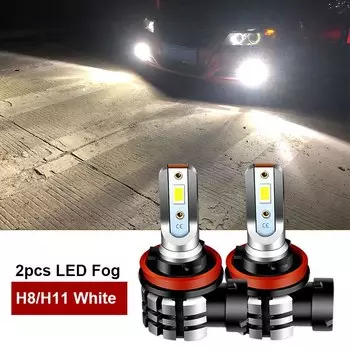 2 шт. светодиодные противотуманные фары H8 H11 4800LM белые для Nissan Xterra 2005 2006 2007 2008 2009 2010 2011 2012 2013 2014 2015