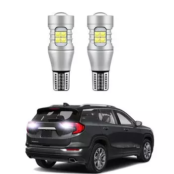 2 шт. светодиодные резервные лампы для GMC Terrain 2010-2021 светодиодные лампы заднего хода Canbus белый 12 В