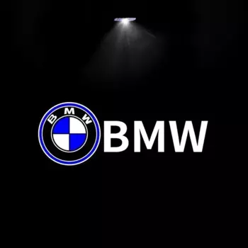 2 шт. светодиодный дверной светильник, стойкий проектор, лампа приветствия для BMW серии X1 X3 X4 X6 E90 E91 I3 I4 F30 F48 F30 F10 E30 E34 F02 G06 G02