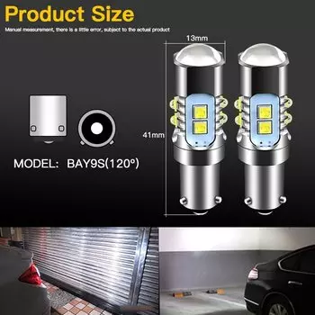 2 шт. светодиодный фонарь заднего хода H21W BAY9S 64136 Canbus без ошибок для Opel Astra J 2009 2010 2011 2012 2013 2014 2015