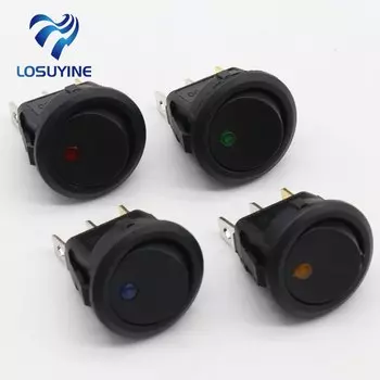 2 шт. светодиодный клавишный выключатель LOSUYINE