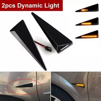 2 шт. светодиодный мигающий указатель поворота, боковой габаритный фонарь, автомобильный фонарь для Renault MK4 Vel Satis Wind Avantime Megane 2 Scenic 2 Espace 4