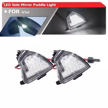 2 шт., светодиодный модуль для зеркала CAN-шины для VW Golf 5 GTI MK5 MKV Passat B6 CC Eos Golf 5 6, вариант Sharan MK2 7N