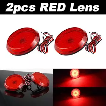 2 шт. светодиодный ограничитель заднего бампера отражатель Противотуманные фары супер яркие для Nissan Qashqai Dualis 2007-2013,Juke 2015-2017,X-Trail T31