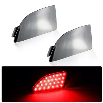 2 шт. светодиодный отражатель бампера, задний стоп-сигнал для Mazda 3 Axela Hatchback 2013 2014 2015 2016, задний поворотный задний фонарь