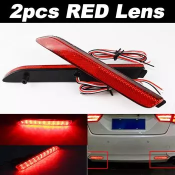2 шт. светодиодный отражатель заднего бампера, задний стоп-сигнал для Lexus RX300 1999-2003, для Lexus NX200t NX300h 2015-up