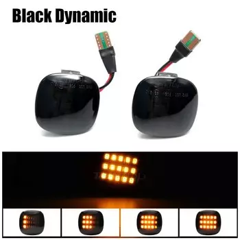 2 шт. светодиодный янтарный боковой габаритный указатель поворота, светильник на крыло для Audi A3 A4 B5 A8 для SKODA Fabia MK2 Octavia MK1 Rapid NH3 Roomster