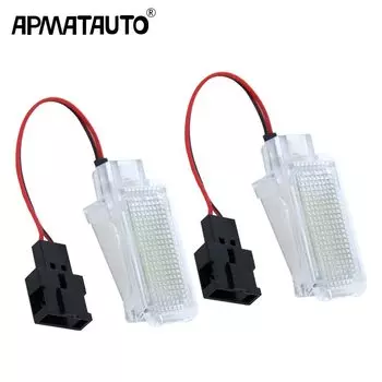 2 шт. светодиодный салонный светильник для автомобиля, светильник для ног для Audi A2 A3 S3 A4 B5 B6 B7 B8 RS4 A5 S5 A6 S6 C5 C6 A7 A8 Q5 Q7 TT TTS