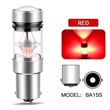 2 шт. светодиодный стоп-сигнал P21W BA15S 1156 Canbus без ошибок для BMW X1 E84 F48 2015-2018 X3 F25 X3 G01 F97 2010-2017