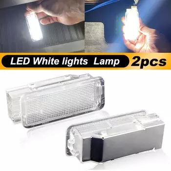2 шт. светодиодный светильник для багажника, грузовой светильник для ног под дверью для Citroen C2 C3 C4 C5 C6 C8 DS3 Dispatch Xantia Xsara Picasso