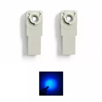 2 шт. светодиодный светильник для ног для Toyota Mazda Subaru Yaris Camry Corolla, декоративный светильник для ног, разъем для освещения