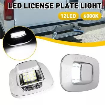 2 шт. светодиодный светильник номерного знака для Chevrolet Chevy Blazer C/K 1500 2500 3500 2000 1999 1998 1993 1992 1991 1988 Водонепроницаемый пикап