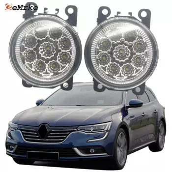 2 шт., светодиодсветодиодный Противотуманные фары для Renault Talisman L2M 2015 2016 2017 2018 2019 2020