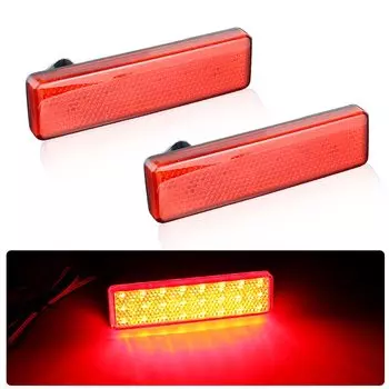 2 шт., светоотражатель для заднего бампера