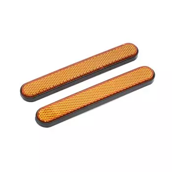 2 шт., светоотражающая предупреждающая лента для ног вилки мотоцикла, передний и задний брызговик, отражатель крыла, подходит для Harley Sportster 883 X48 1200 A1