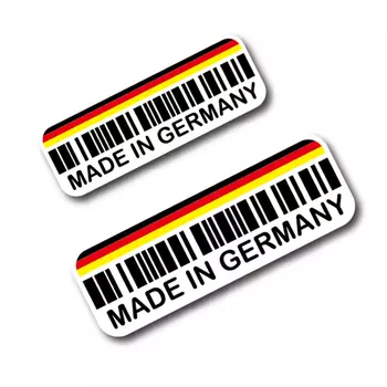 2 шт., светоотражающие автомобильные наклейки «штрих-код»