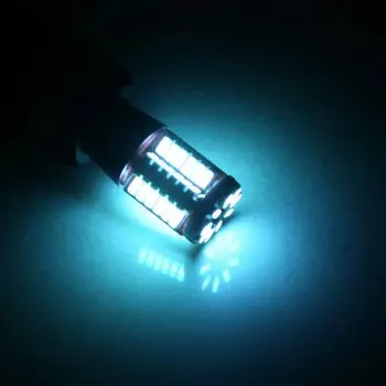 2 шт. T10 168 192 W5W 57 SMD 3014 светодиодный Canbus без ошибок автомобильный габаритный фонарь парковочный фонарь моторная клиновая лампа белый красный синий зеленый желтый