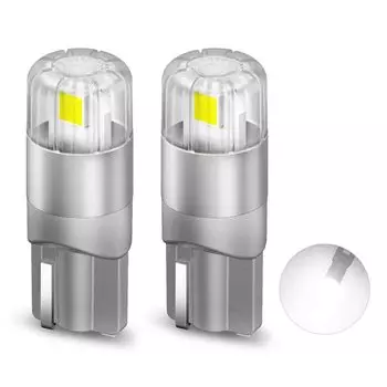 2 шт. T10 LED Canbus W5W Светодиодные лампы без ошибок 3030SMD Лампа для чтения в салоне автомобиля Авто светодиодная лампа для боковой двери багажника Белый Красный Янтарь