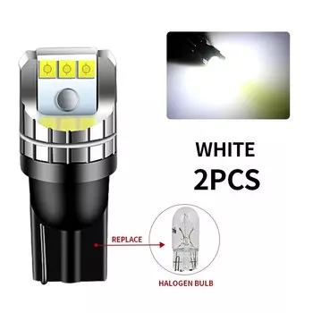 2 шт. T10 W5W светодиодные габаритные фонари Canbus Для Skoda Roomster 2006-2015 Superb MK1 MK2 2001-2013 Yeti 2009-2013 автомобильные аксессуары