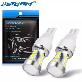 2 шт. T15 светодиодные лампы W16W Led Canbus 920 921 912 лампы 1000LM 3030SMD супер яркие автомобильные задние фонари 6000K белый 12V авто