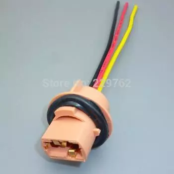 2 шт. T15 T13 T15 T20 7440 7443 T4W светодиодный держатель лампы, разъем адаптера, светодиодный парковочный боковой фонарь, адаптер жгута проводов