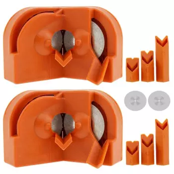 2 шт. точилка для сверл, многофункциональная точилка для сверл, инструмент для заточки сверл, шлифовальный инструмент для сверл