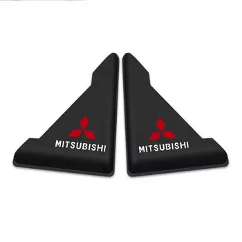 2 шт. угловая крышка двери автомобиля, противоударная наклейка на бампер для Mitsubishi Asx Lancer 10 Outlander 3 l200 Xpander 4 Montero V73