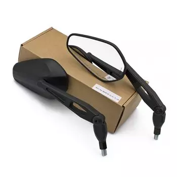 2 шт., универсальное зеркало заднего вида для мотоцикла, скутер, руль электронного велосипеда, боковое зеркало заднего вида, электромобильное складное зеркало сзади