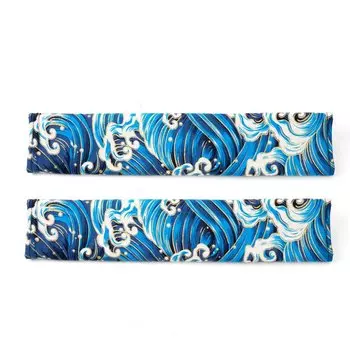 2 шт., универсальные автомобильные чехлы для ремней безопасности в японском стиле