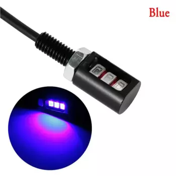 2 шт., универсальные светодиодные лампы для номерного знака мотоцикла