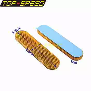 2 шт., универсальный отражатель для мотоцикла