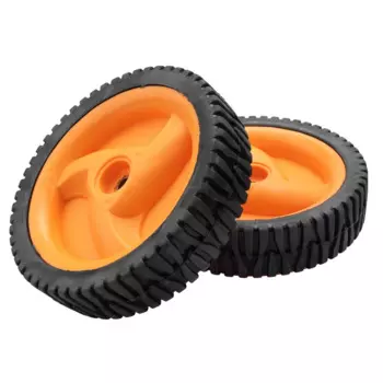 2 шт./упаковка, колесо для газонокосилки, 196 мм, 5324025-67, 5324029-36, 532402567, 532402936