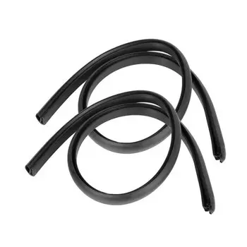 2 шт., уплотнитель края двери автомобиля, EPDM, автомобильные уплотнительные ленты, автогерметик, аксессуары, шум стойки B, ветрозащитная защита