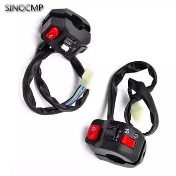 2 шт. Управляет переключатель на руле F 04040223 Правый левый F 04040222 Для мотоцикла Italika WS150 SPORT 2017-2022 WS175 SPORT 2018-2022