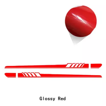 2 шт., Виниловая наклейка 5D из углеродного волокна с боковыми полосками на юбку, наклейка на тело для Ford Mondeo MK3 MK4 MK5 Fusion, аксессуары