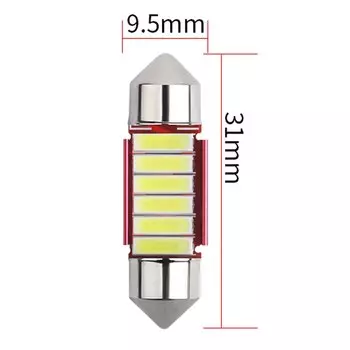 2 шт. Высокая яркость Canbus 8000K голубой лед C5W C10W гирлянда 31 36 39 41 мм 3000 K теплый светодиодный номерной знак лампа 12 В купольные огни для багажника автомобиля лампочка 6000 K белый